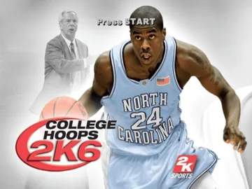 College Hoops 2K6 (USA) screen shot title